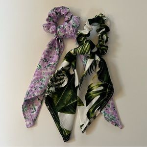 3/$20 ✨ H&M Scarf Scrunchie Duo